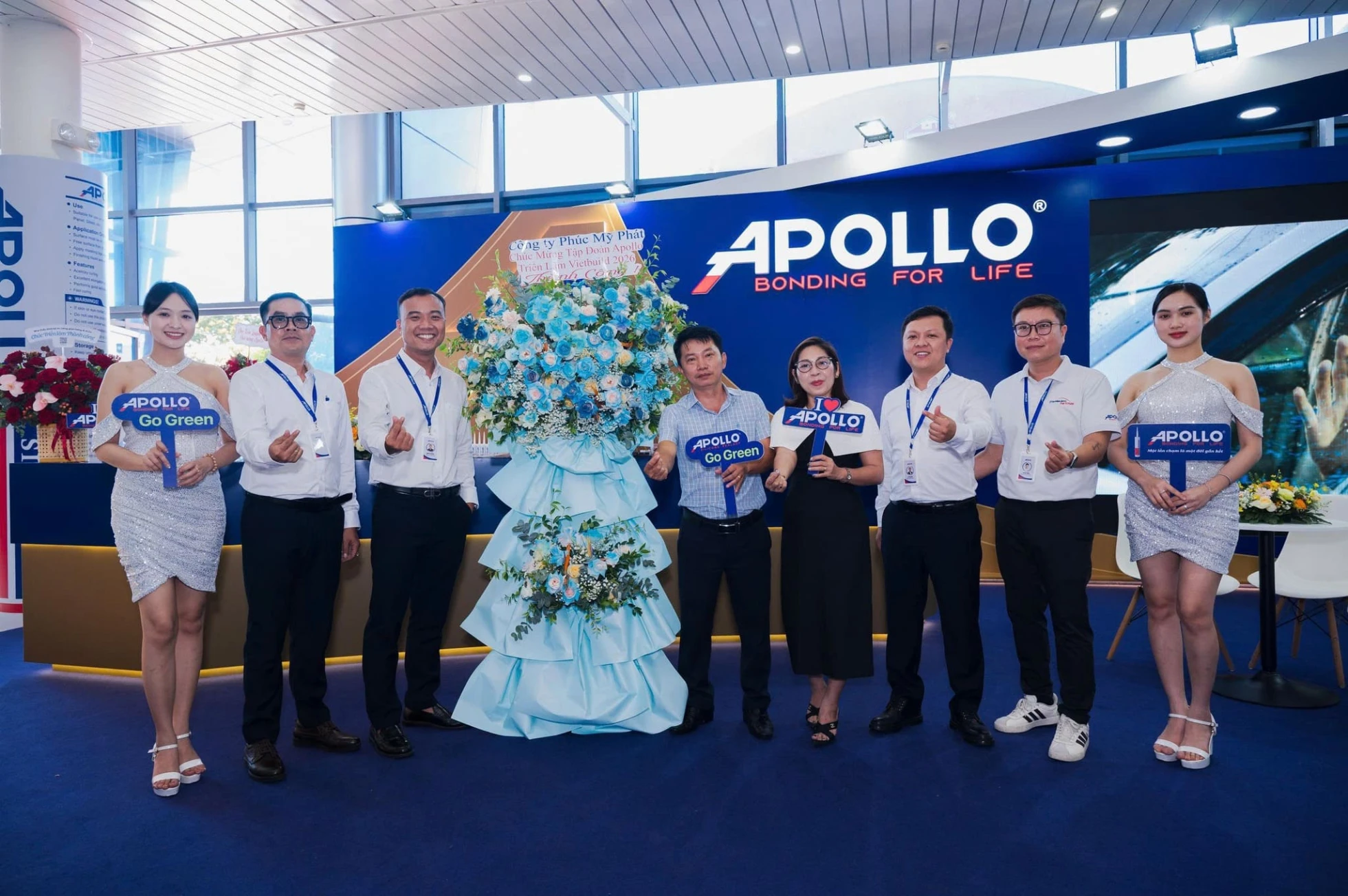 Khu trưng bày Apollo Silicone tại Vietbuild Đà Nẵng 2026